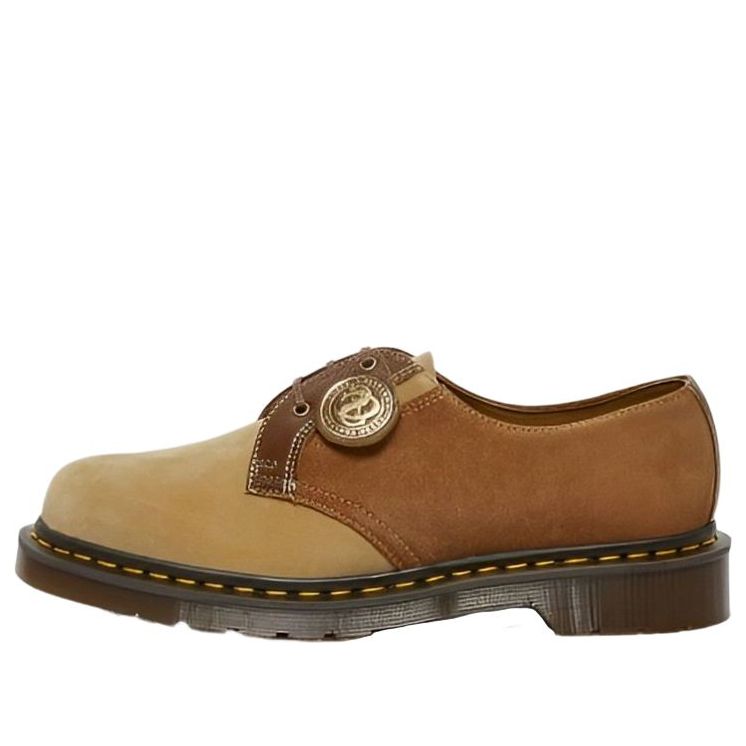 Tenisky a topánky Dr. Martens 1461 Made in England Suede Oxford Shoes Hnedá | 27511795