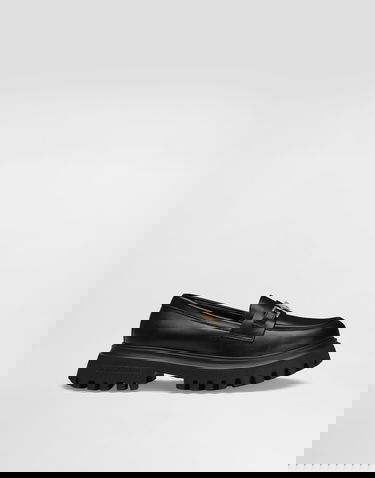 Doplnky Dolce & Gabbana Dolce & Gabbana Nappa Calfskin Lug Sole Loafers Čierna | D11351A106580999, 0