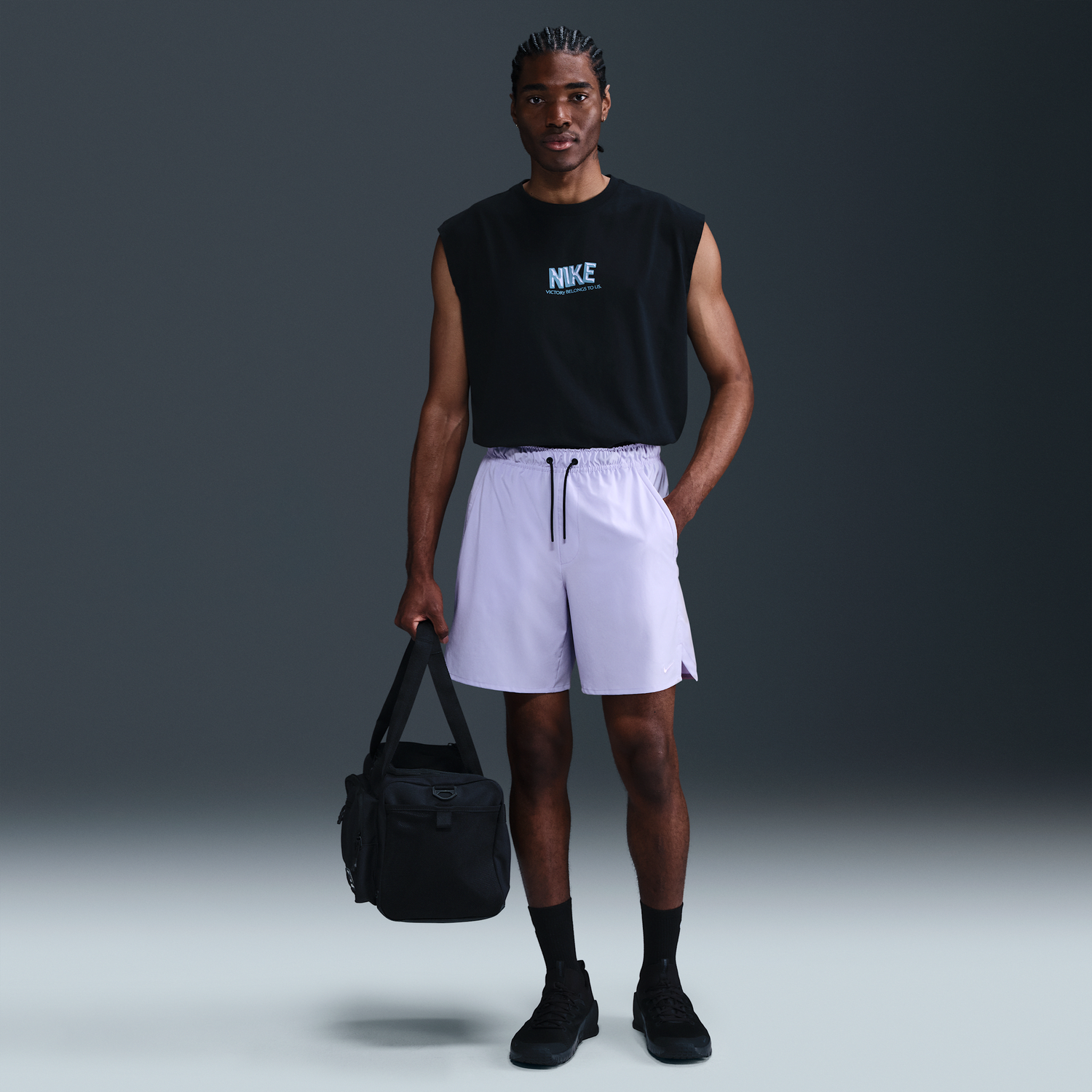 Šortky Nike Unlimited Dri-FIT 7" Woven Training Shorts Čierna | DV9340-515, 0