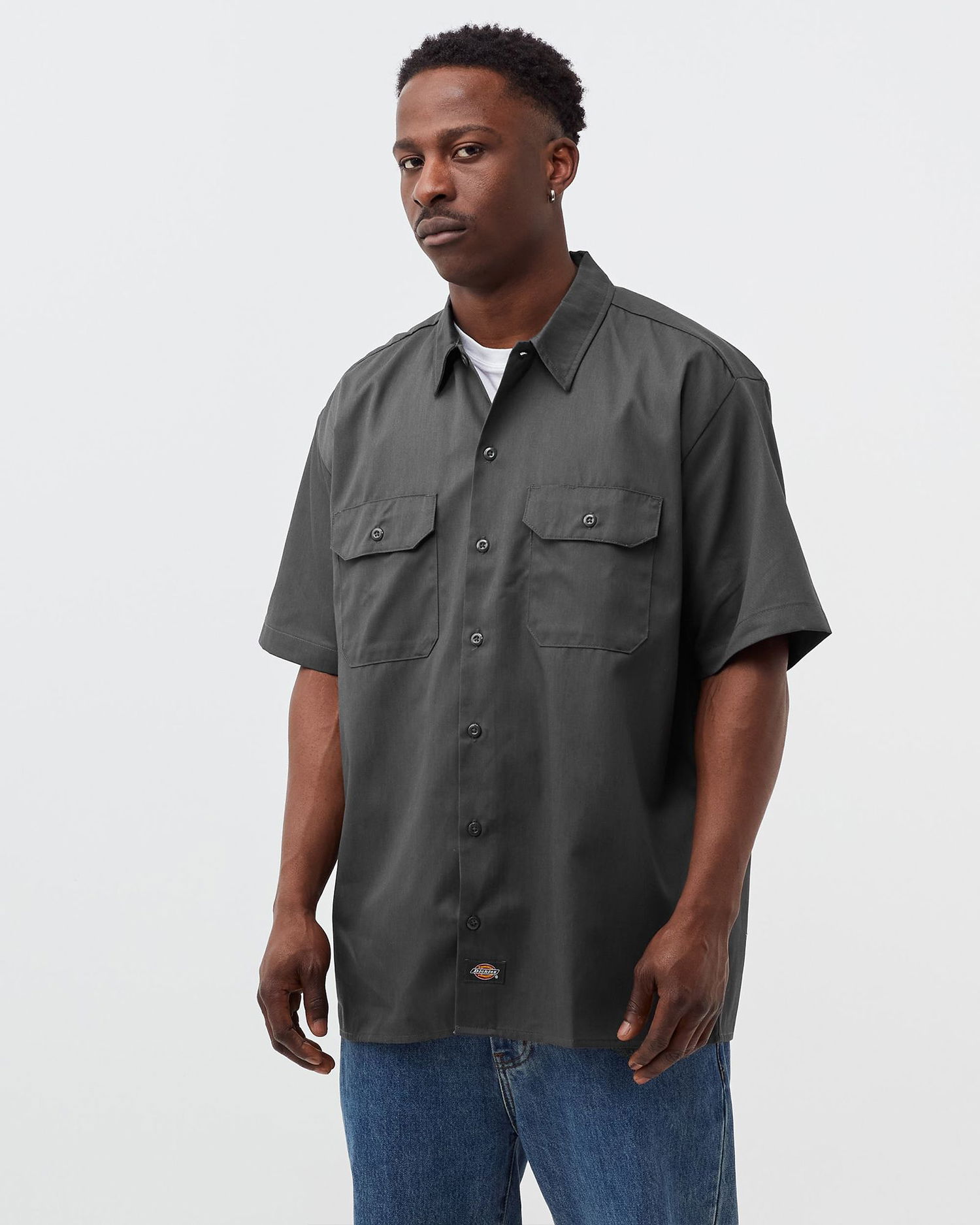 Košeľa Dickies WORK SHIRT Šedá | 195438425096, 1