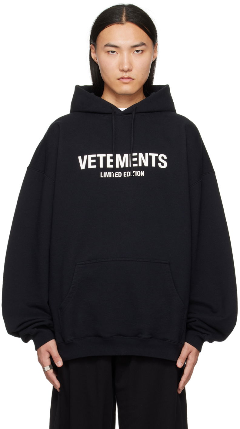 Mikina VETEMENTS 'Limited Edition' Hoodie Čierna | UE64HD600B, 0