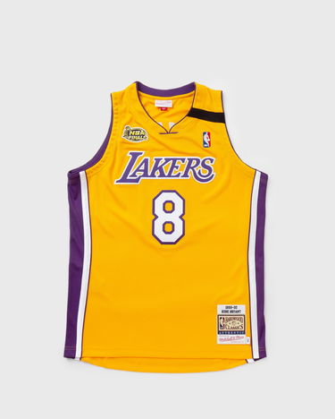 Dres Mitchell & Ness NBA AUTHENTIC JERSEY LOS ANGELES LAKERS HOME 1999-00 FINALS KOBE BRYANT #8 Žltá | AJY4CP19001-LALLTGD99KBR, 0