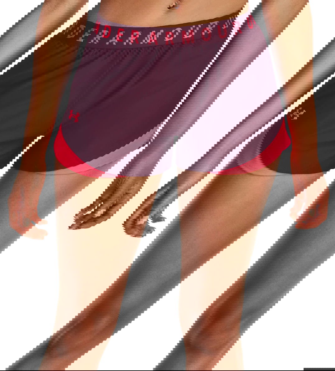 Šortky Under Armour Play Up 3.0 Shorts Vínová | 1344552-601, 0