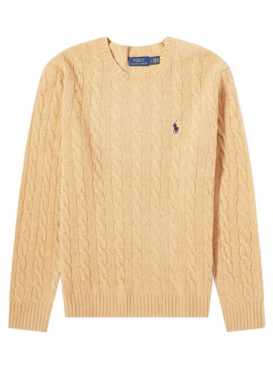 Sveter Polo by Ralph Lauren Wool Cashmere Crewneck Béžová | 710876762009