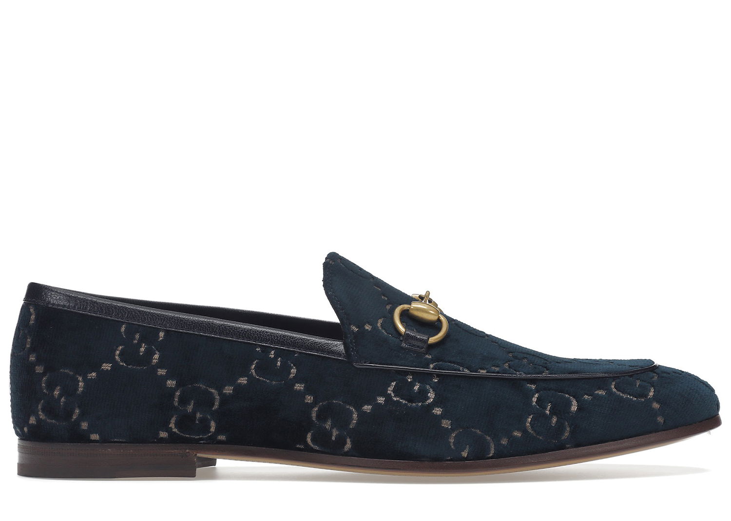 Tenisky a topánky Gucci Jordaan GG Loafer 'Blue' Velvet Navy | 430088 9TI90 4286, 0