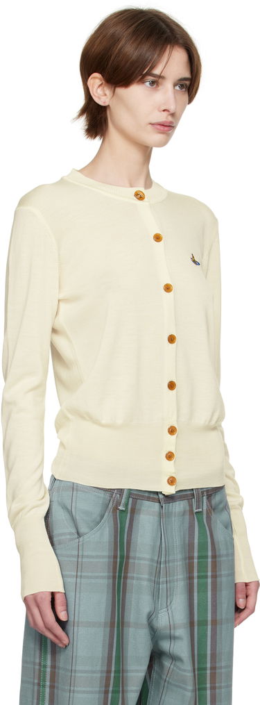 Sveter Vivienne Westwood Vivienne Westwood Bea Cardigan Fialová | 1803002P-Y001A-, 4