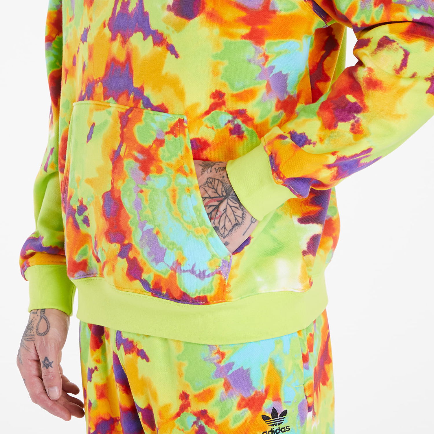 Mikina adidas Originals T&D Hooded Aop Impyel Almye Rôznofarebný | IZ2507, 1