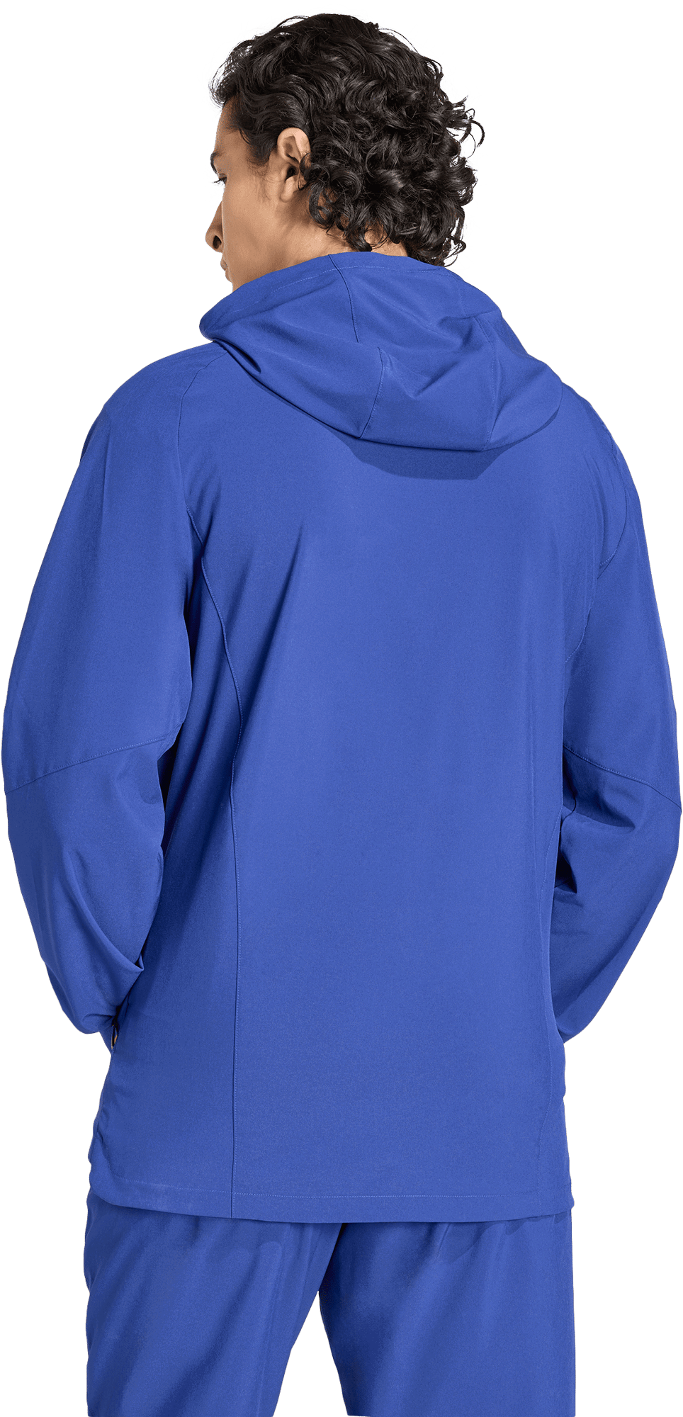 Vetrovka adidas Performance Italy Tiro Travel Full Zip Windbreaker Modrá | JY7052, 1