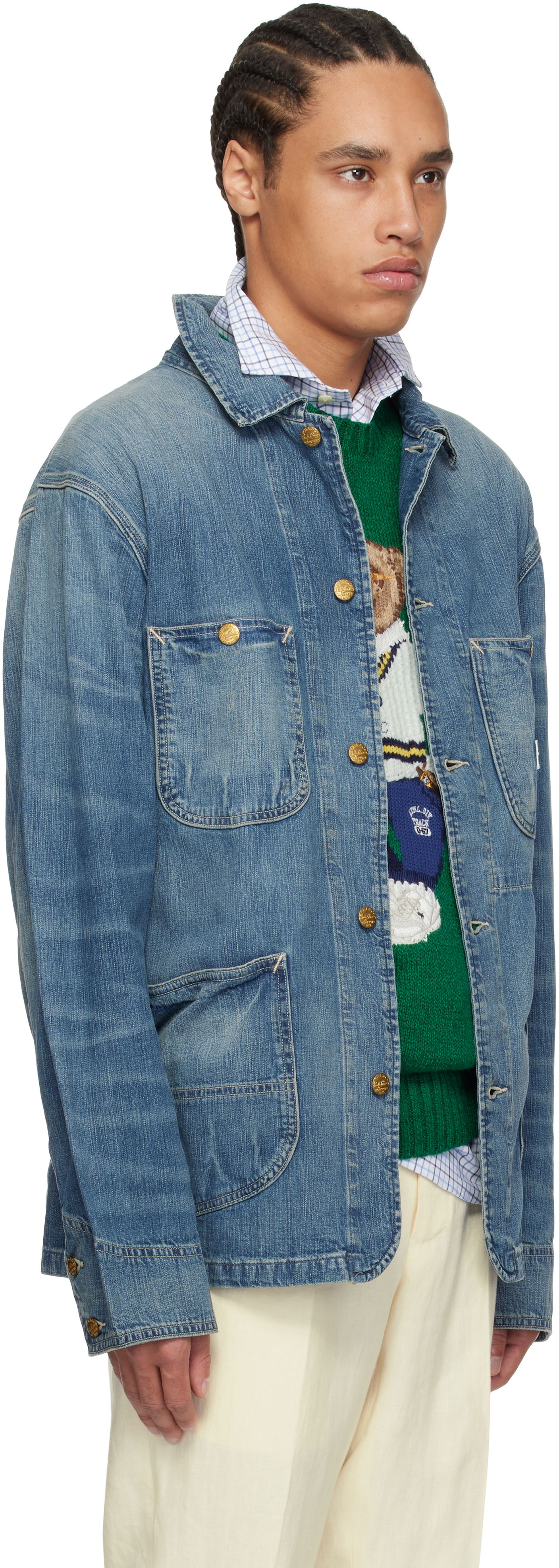 Bunda Polo by Ralph Lauren Ralph Lauren Denim Utility Jacket Modrá | 710963269001, 1