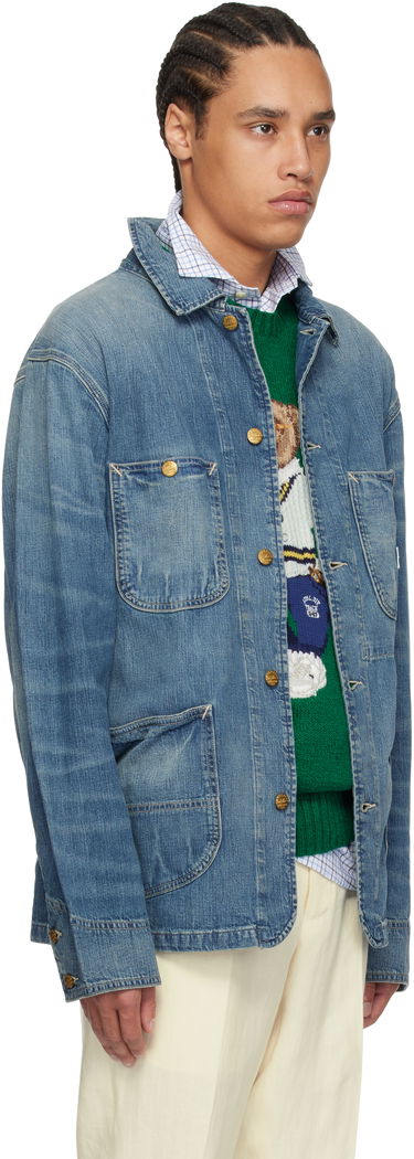 Bunda Polo by Ralph Lauren Ralph Lauren Denim Utility Jacket Modrá | 710963269001, 1