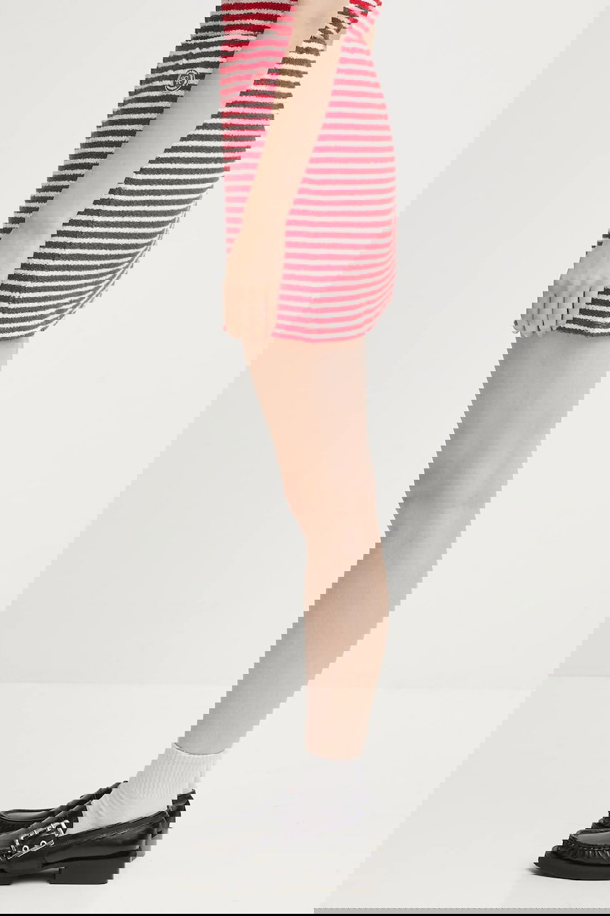 Sukňa Sporty & Rich Sporty & Rich Striped Terry Aline Mini Skirt Červená | SK017602300ST67, 1