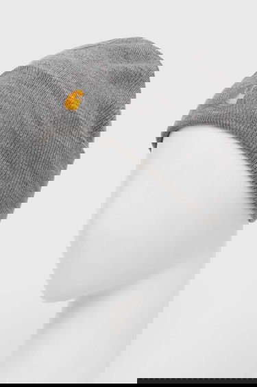 Kulicha Carhartt WIP Chase Beanie Grey Heather / Gold Čierna | I026222_00M_XX, 3