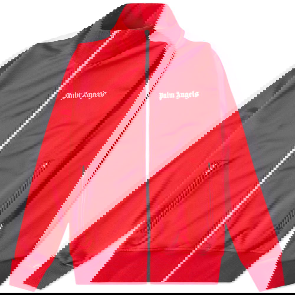Bomber bunda Palm Angels Taped Track Jacket Červená | PMBD001C99FAB0012501, 0
