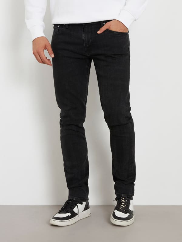 Mid Rise Slim Denim Pant