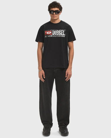 Tričko Diesel T-Shirt Norm Čierna | A19436-0PLAT-9XX, 1