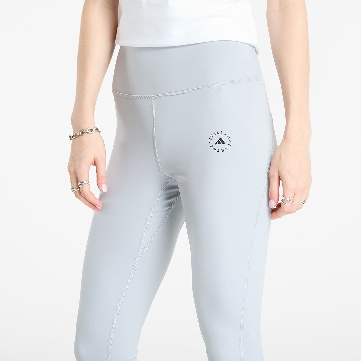 Legíny adidas Performance adidas by Stella McCartney Yoga 7/8 Tights Šedá | JN0553, 1