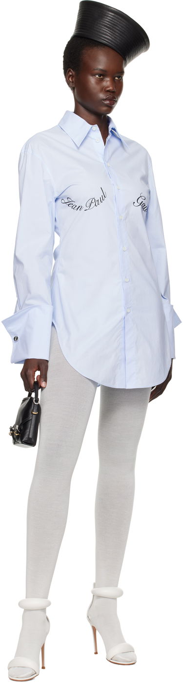 Košeľa Jean Paul Gaultier Jean Paul Gaultier Print Shirt Modrá | 25/33-F-CH088I-C071-52, 3