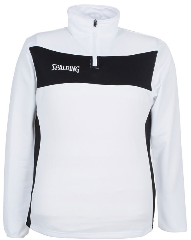 Mikina Spalding Spalding Evolution II Quarter-Zip Top Biela | 3003033-02, 0