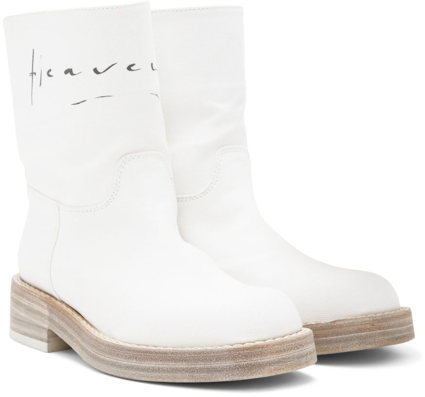 Ann Demeulemeester Billie Canvas Boots