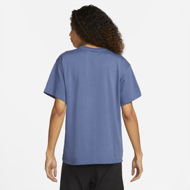 Tričko Nike Sportswear Lightweight Knit Short-Sleeve Top Modrá | DM6585-410, 1