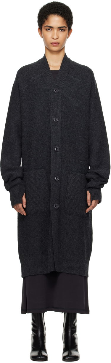 Sveter LEMAIRE Long Knit Cardigan Šedá | TO1256 LK1026, 0