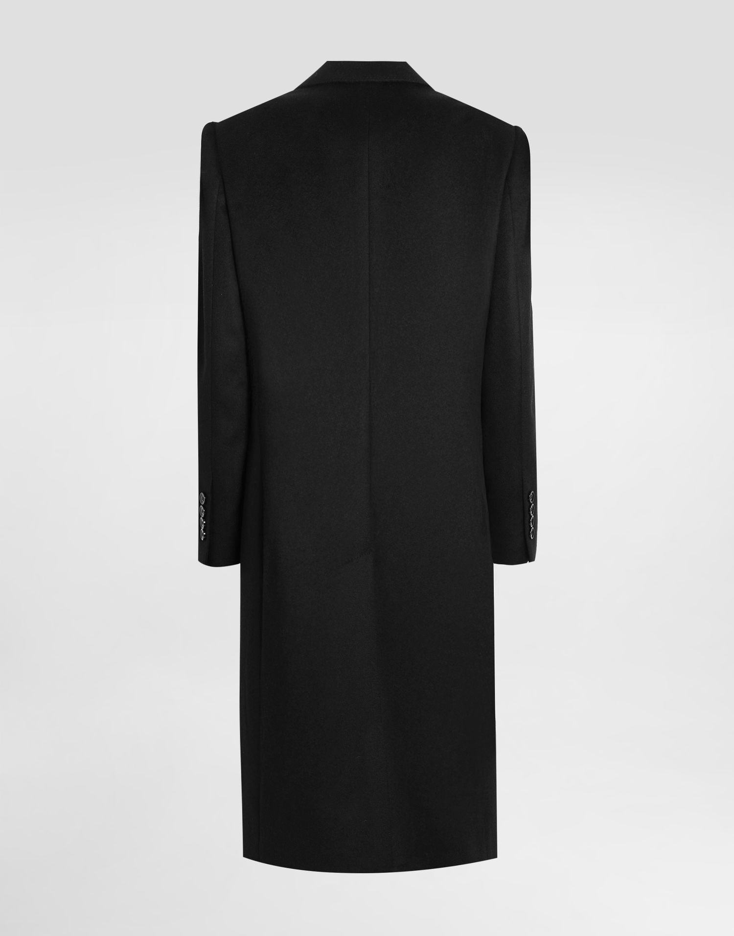 Kabáty Dolce & Gabbana Single-breasted Coat In Bonded Cloth Čierna | F0W3ATGDDC1N0000, 1