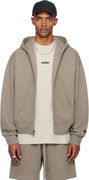 Fear of God ESSENTIALS Classic Fit Fleece Zip-Up Hoodie