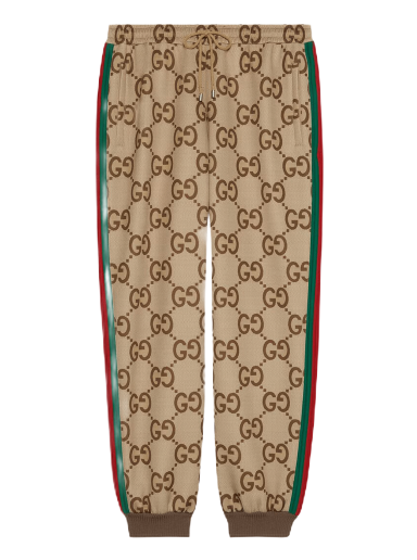 Nohavice Gucci Light Neoprene Pants Hnedá | 715192 XJETI 2270