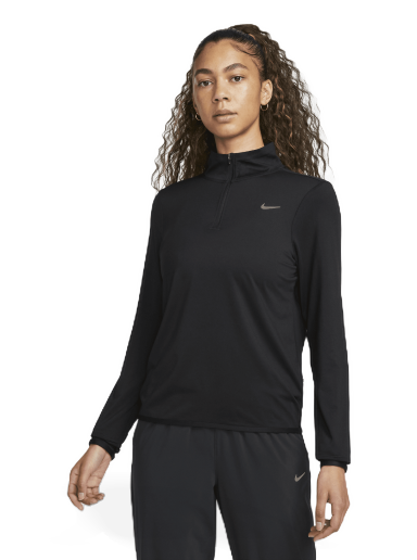 Tričko Nike Dri-FIT Swift Element UV 1/4 Zip Running Top Čierna | FB4316-010