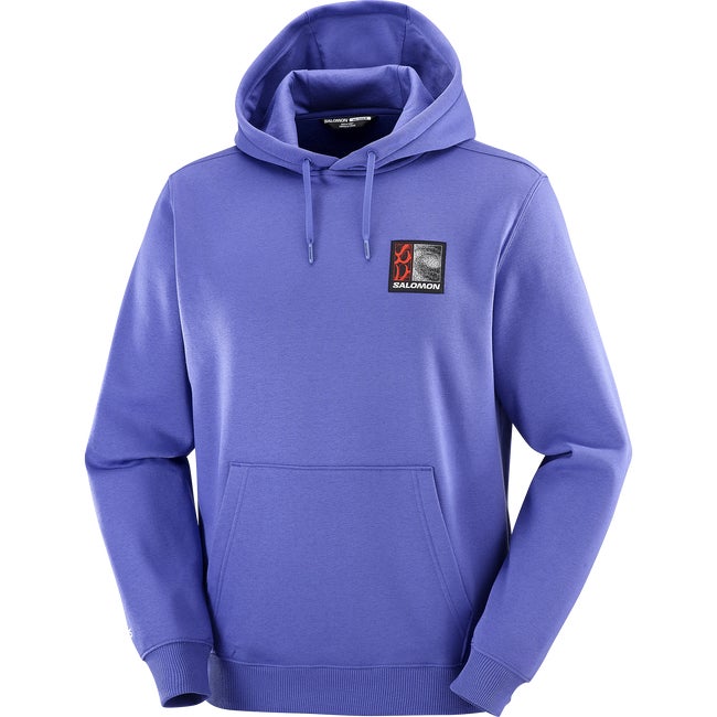 Mikina Salomon Hoodie Freestyle Modrá | LC2678900, 0