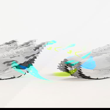 Tenisky a topánky Reebok Floatzig Symmetros White/ Unleashed Green/ Kinetic Blue Biela | 100206739, 5