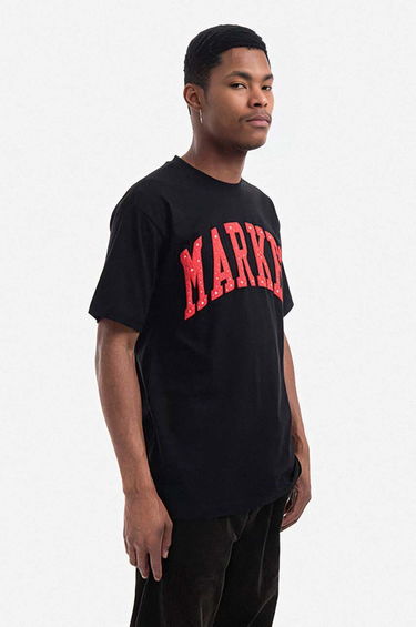 Tričko MARKET T-Shirt With Print Čierna | 399000613, 0
