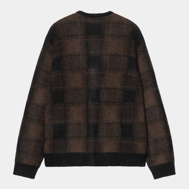Sveter Carhartt WIP Cardigan Everson Jacquard Hnedá | I035978_24, 1