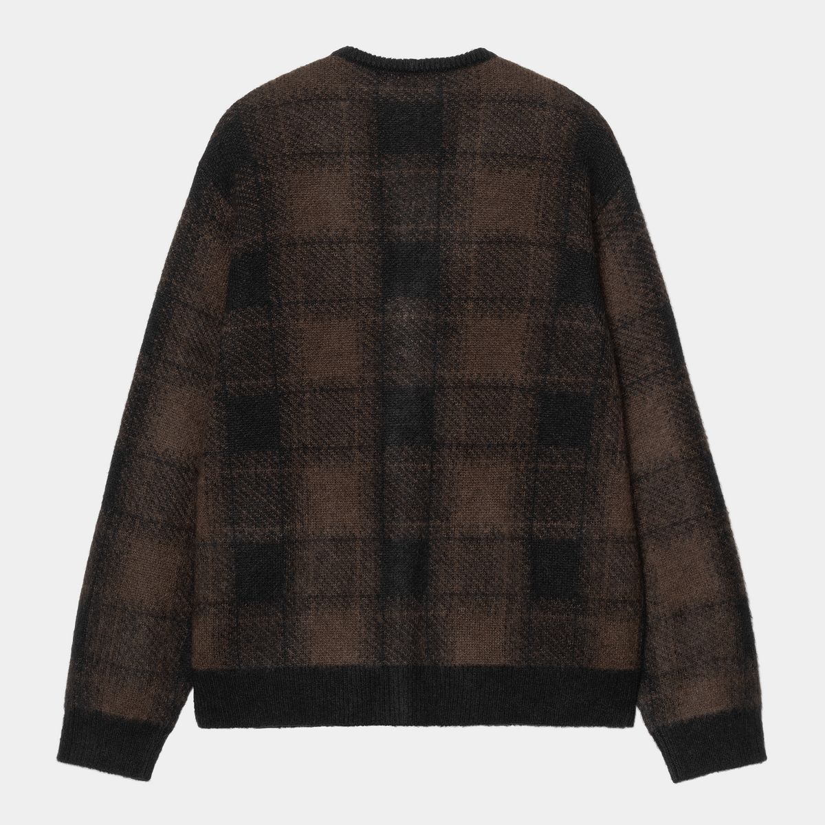 Sveter Carhartt WIP Cardigan Everson Jacquard Hnedá | I035978_24, 1