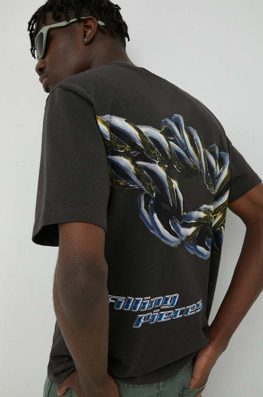 Filling Pieces Metallic Rope Pavement Tee