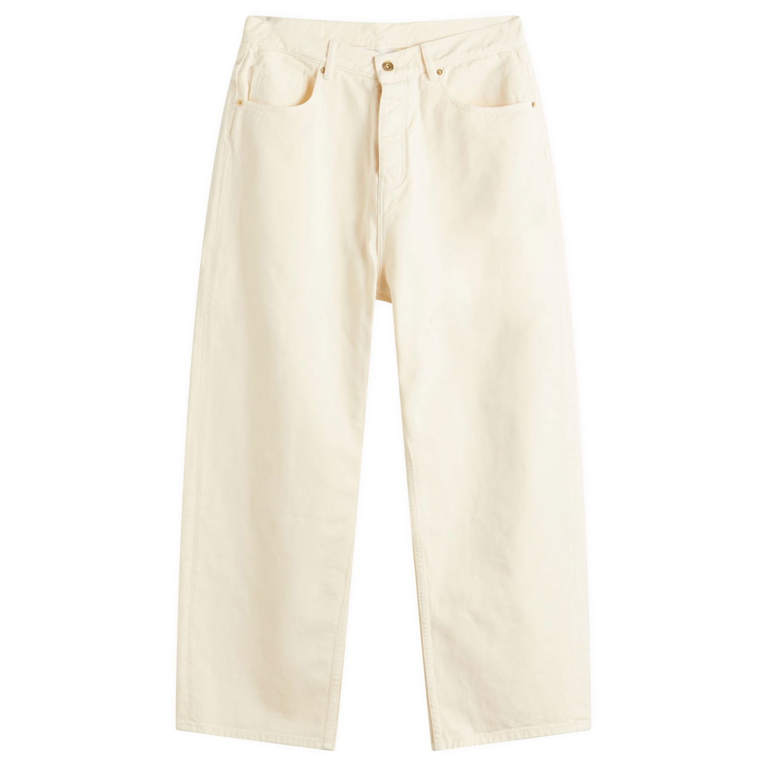 Džínsy Drôle de Monsieur Drole de Monsieur Baggy Jeans, Size Large Biela | G-BP168-CO188-OW, 1