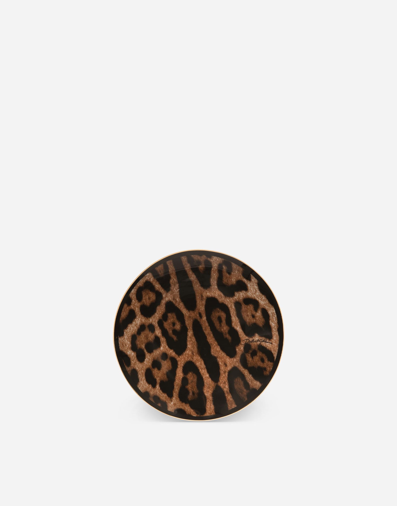 Home decor Dolce & Gabbana Dolce & Gabbana Oval Leopard Print Porcelain Decorative Box Rôznofarebný | TCC200TCAMUUL003, 0