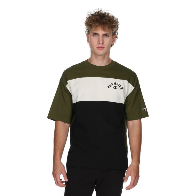 Tričko Champion T-Shirt Color Block T-Shape Rôznofarebný | 221743-GS585