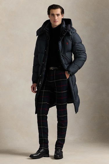 Prešívaná bunda Polo by Ralph Lauren Black Down Parka Čierna | 710962406, 0