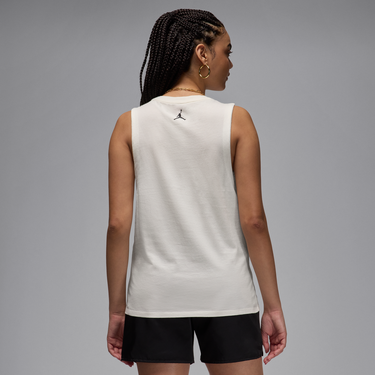 Tielko Jordan Jordan Graphic Print Sleeveless T-Shirt Biela | HJ0199-133, 3