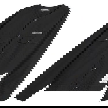 Košeľa Neighborhood No Collar Regular Fit Urban Equipment Shirt Čierna | 252AQNH-SHM06-BLK, 0