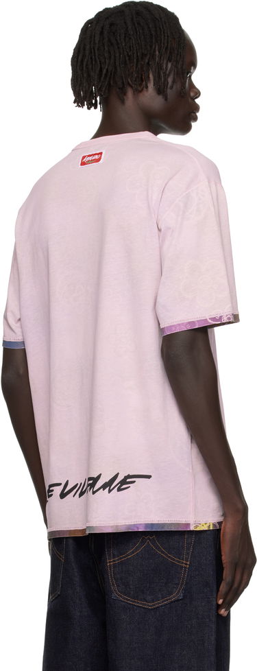 Tričko KENZO Kenzo Paris Futura 2000 Edition Reversible T-Shirt Ružová | FF65TS2584SG, 2