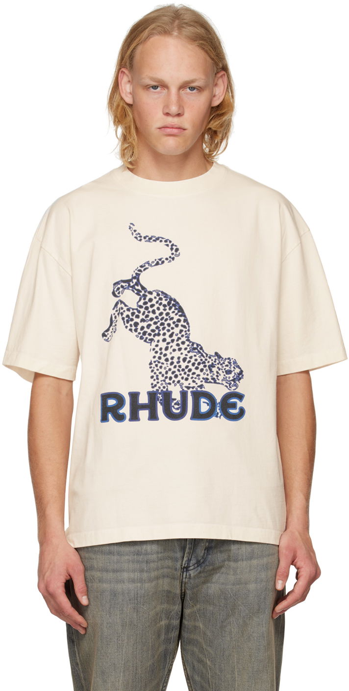 Tričko Rhude Rhude Graphic T-Shirt Béžová | RHPS23TT34012611, 0