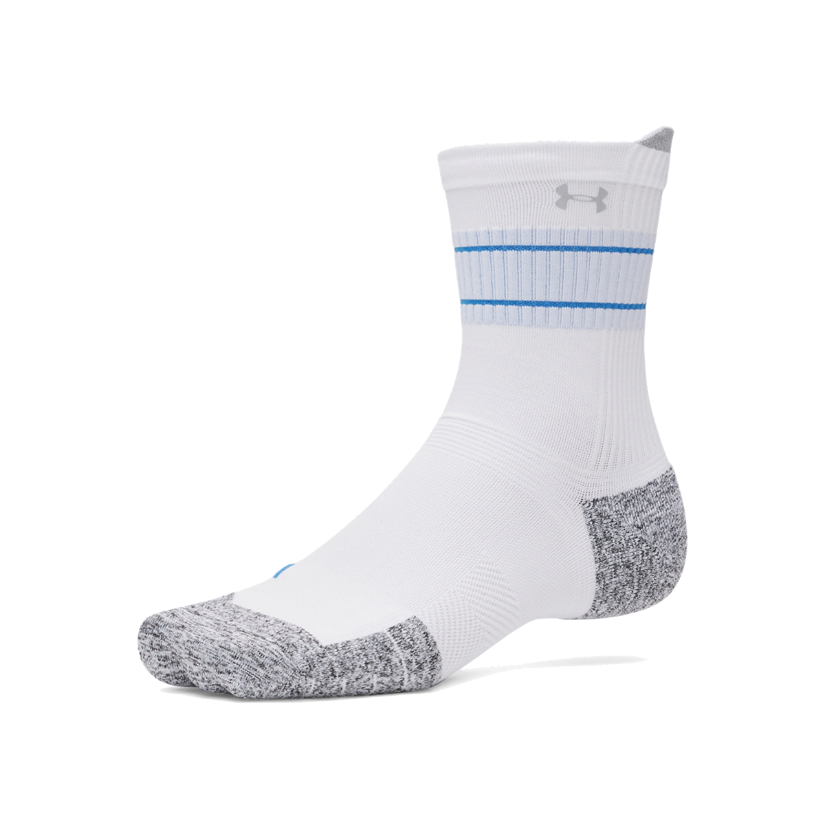 Ponožky Under Armour Run Cushion Crew Socks 3-Pack Biela | 1387043-103, 0