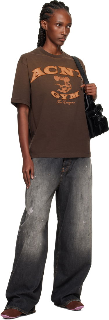 Džínsy Acne Studios Acne Studios 2023 Wide Leg Jeans Čierna | C00089-, 3