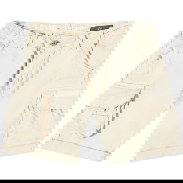 Šortky Alpha Industries Crew Short Jetstream White Béžová | 176203-578, 0