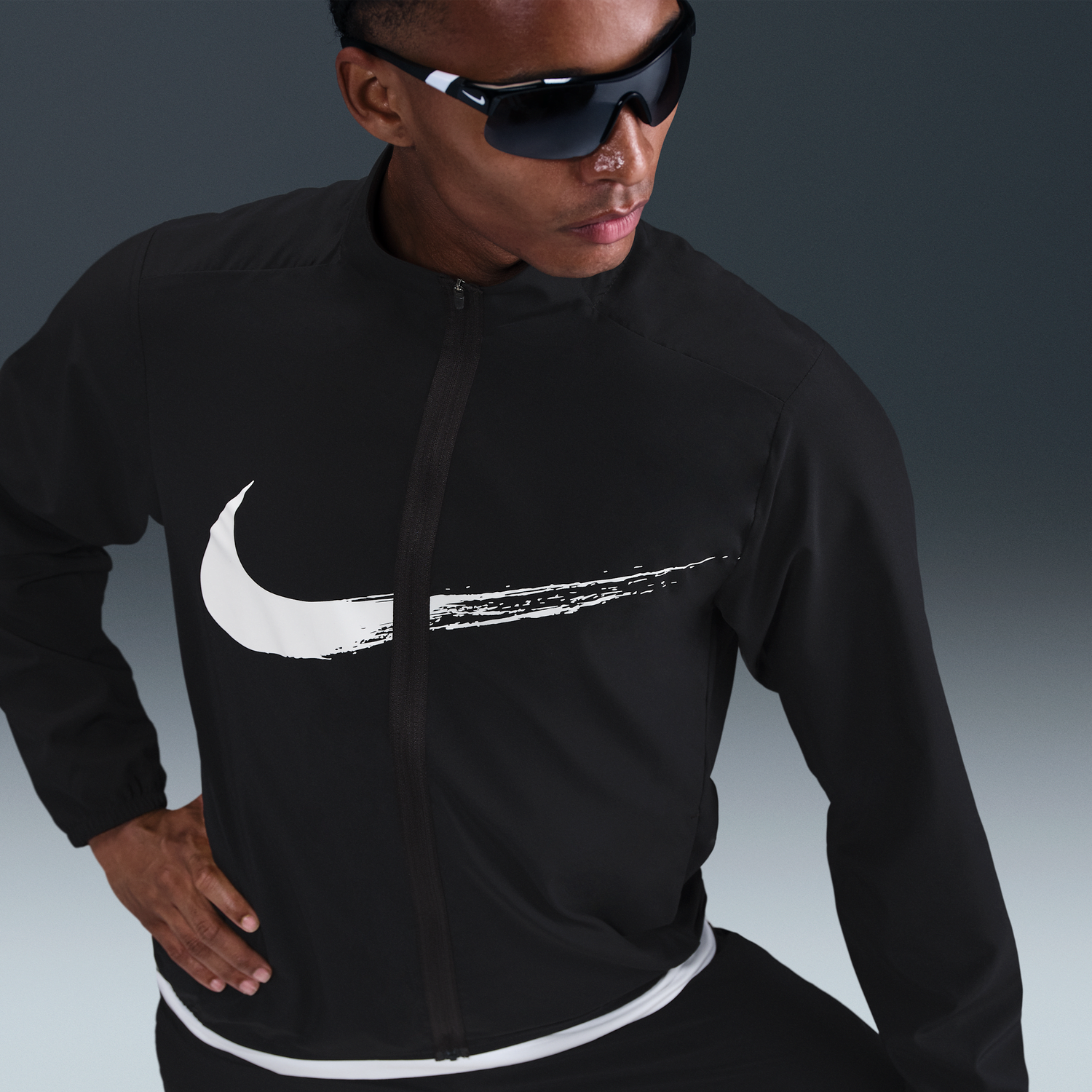 Bunda Nike Men's Form Graphic Jacket Čierna | HV0394-010, 1