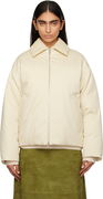 Cotton Twill Down Puffer Jacket