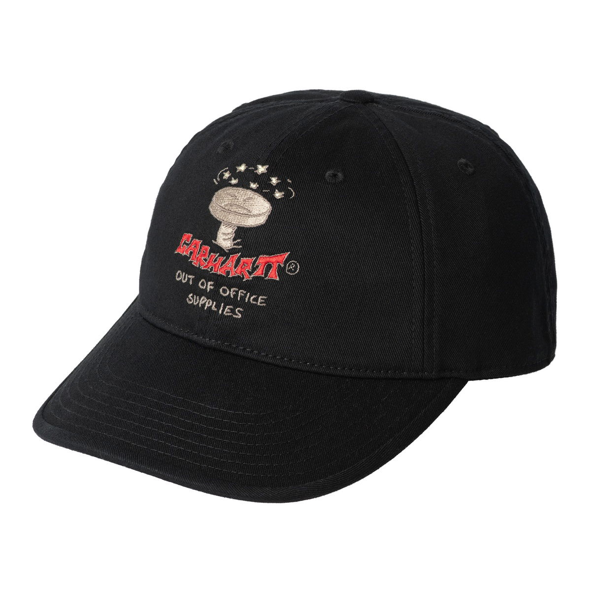 Šiltovka Carhartt WIP Office Supplies Baseball Cap Čierna | I035266_3, 0