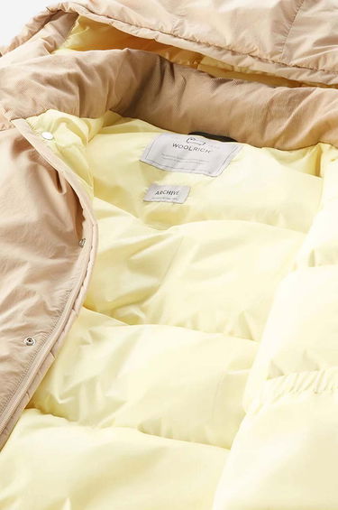 Prešívaná bunda WOOLRICH Eco Aleutian Jacket Béžová | CFWOOU0715MRUT3327, 1